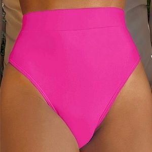 Shein bikini bottoms available in black and pink